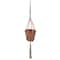 Hello Honey® 40" Natural Handwoven Cotton Macramé Plant Hanger